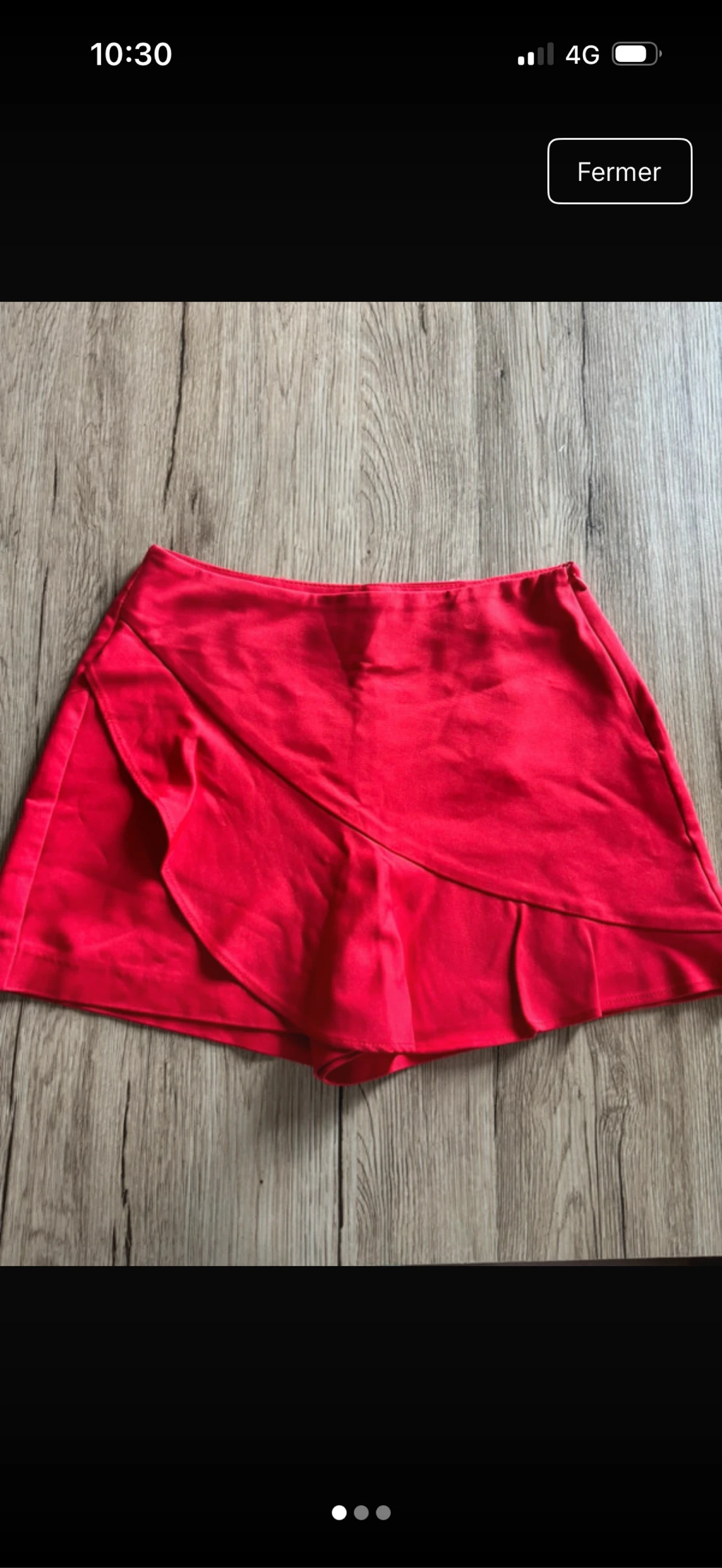 Jupe short Zara
